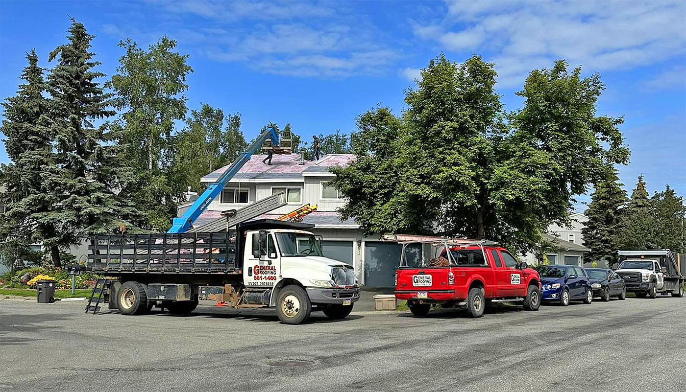 General Roofing in Anchorage Reroof and Roof Repair