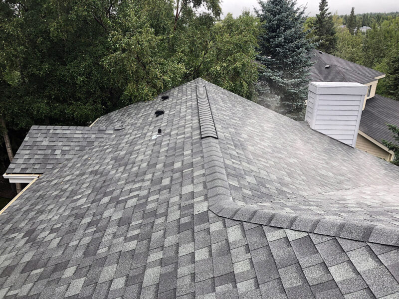 Reroof Project Completed in Anchorage, AK